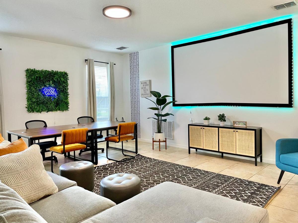 Huge 6Br House - Private Pool Retreat Near Disney كيسيمي المظهر الخارجي الصورة