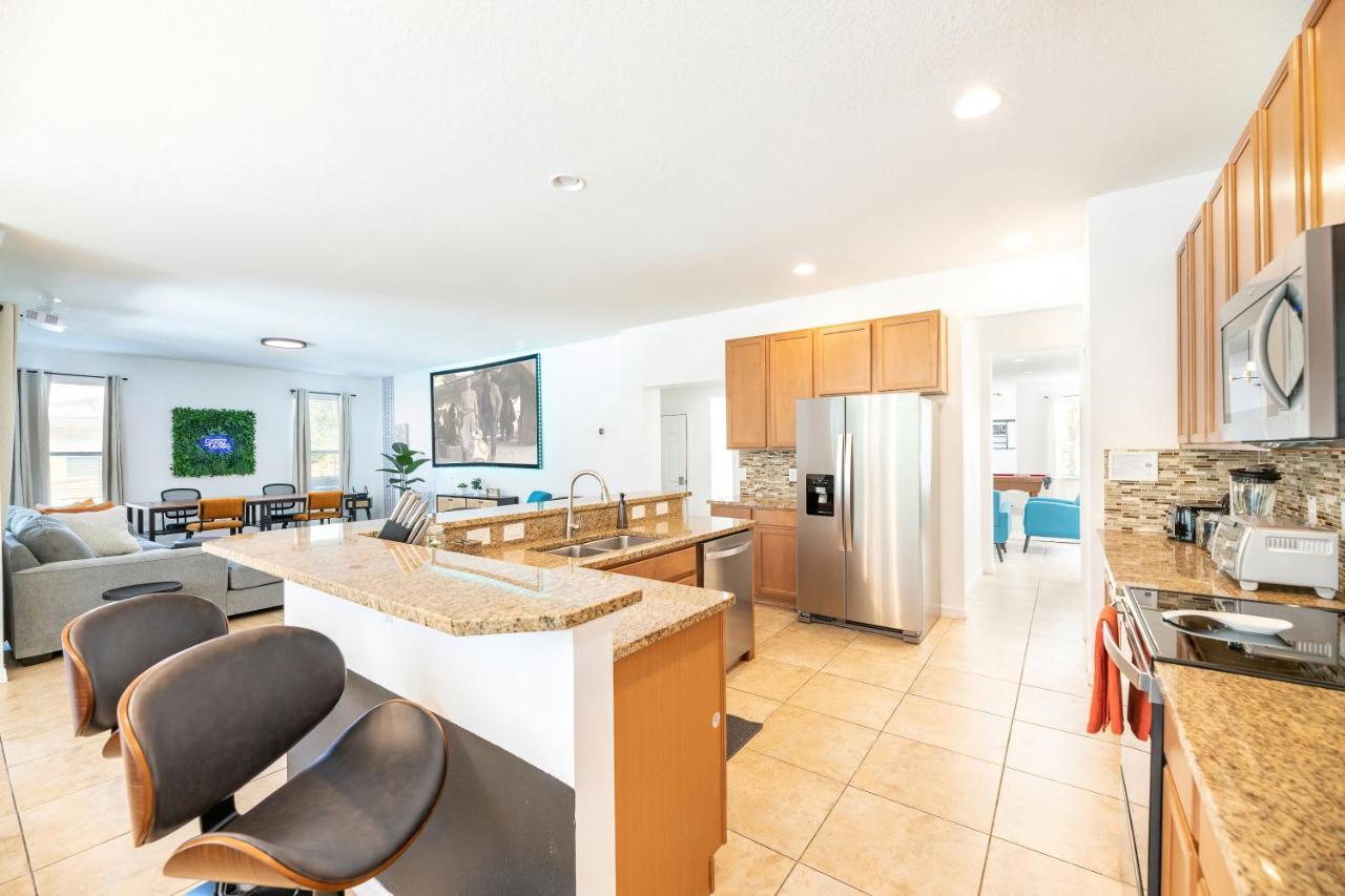 Huge 6Br House - Private Pool Retreat Near Disney كيسيمي المظهر الخارجي الصورة